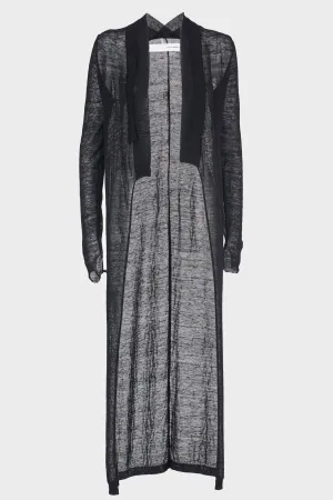 Linen Long Cardigan