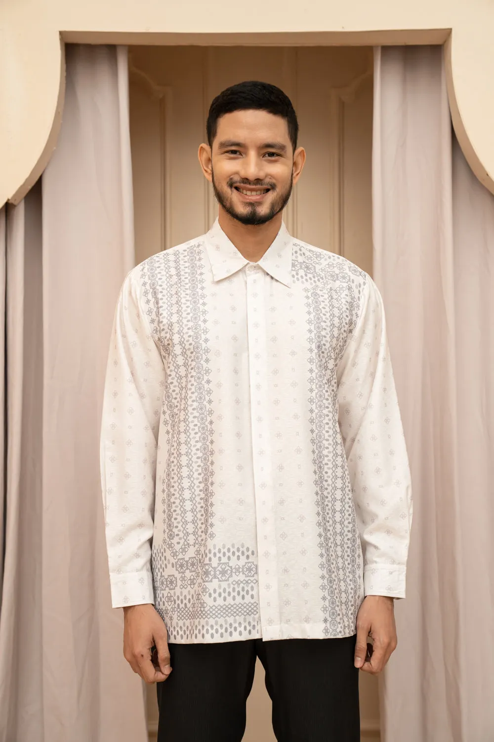 Maala Long Shirt Men (Minor) Pumice