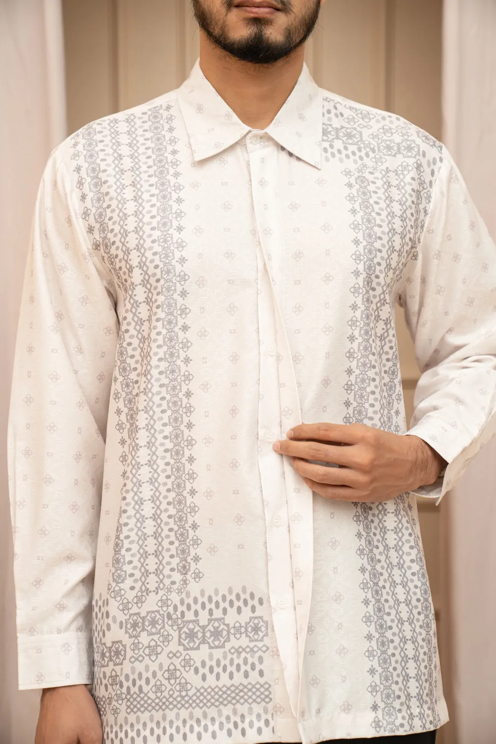 Maala Long Shirt Men (Minor) Pumice