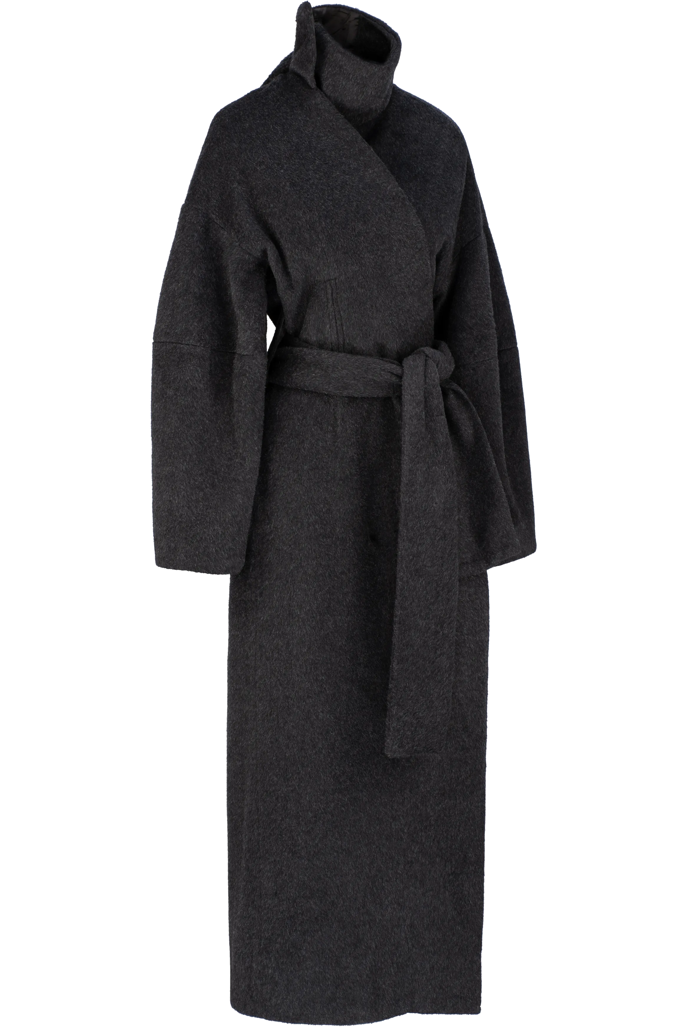 Manola Coat - Charcoal