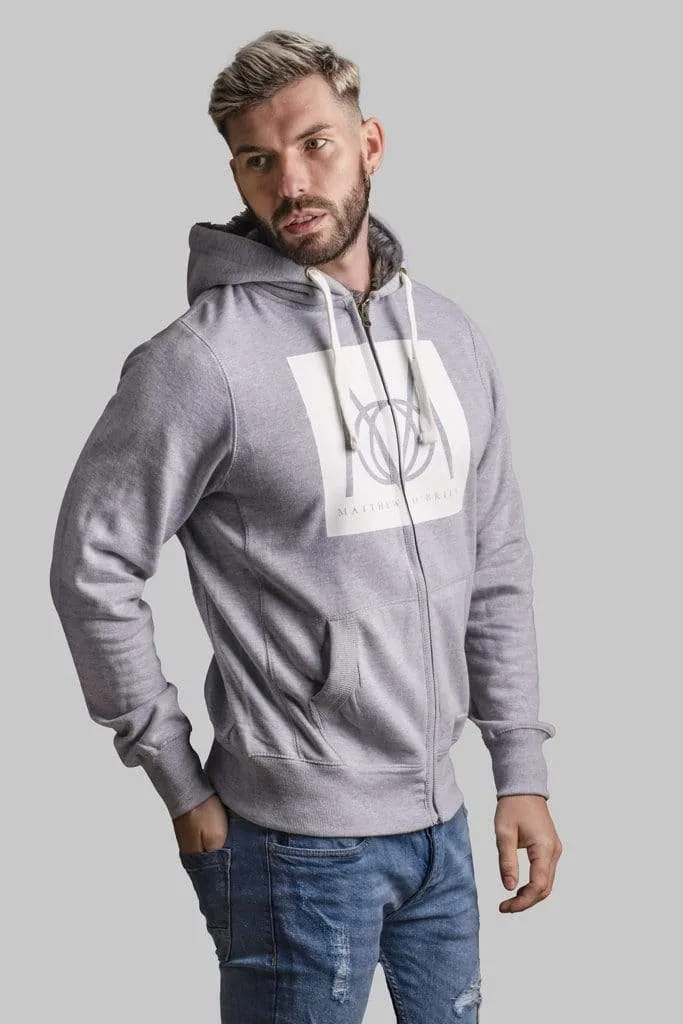 MATTHEW O'BRIEN Grey Hoodie