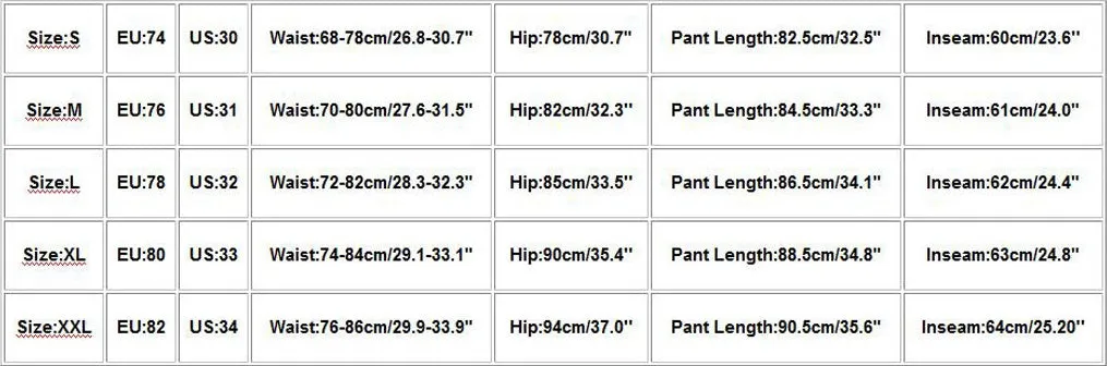 Men's Casual Compression Skinny Leggings