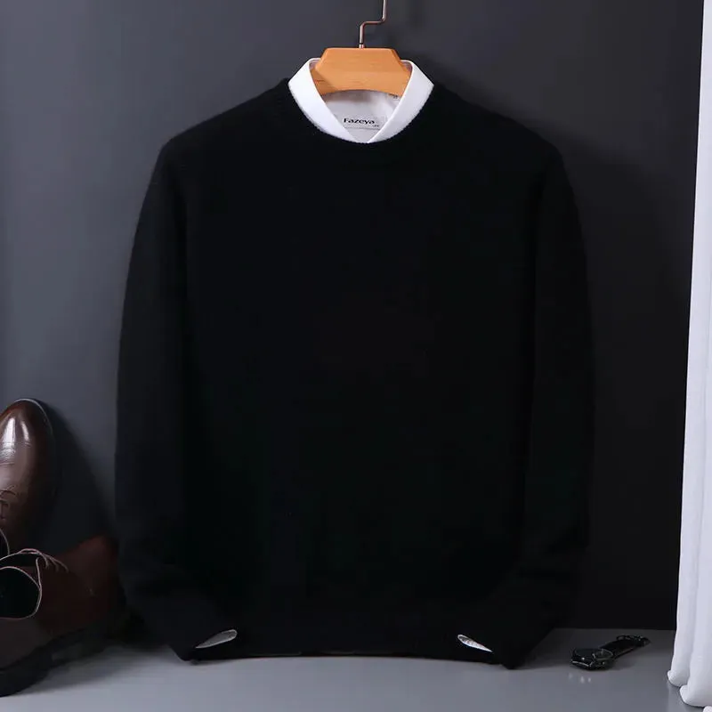 Men's Luxury Cashmere Jumper with Soft Texture | Ideal for Autumn/Winter