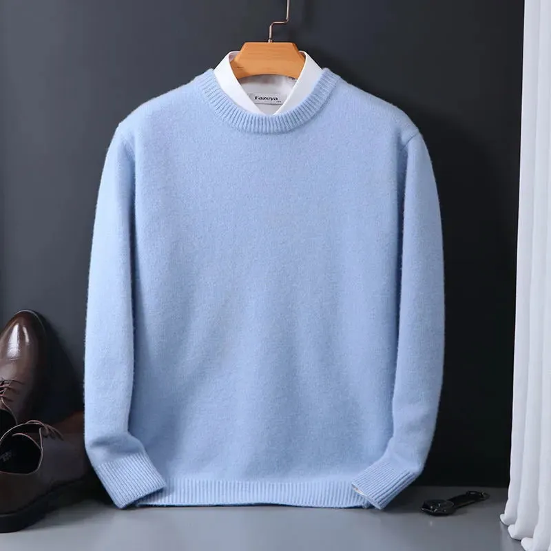 Men's Luxury Cashmere Jumper with Soft Texture | Ideal for Autumn/Winter