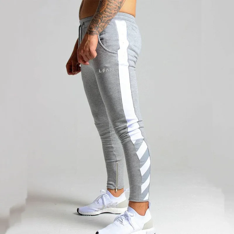 Men's Spring Casual Striped Sweatpants