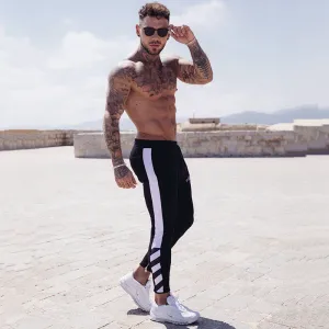 Men's Spring Casual Striped Sweatpants