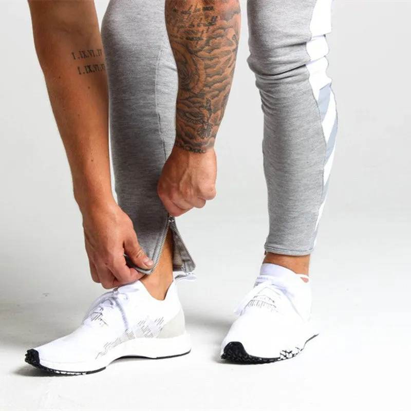 Men's Spring Casual Striped Sweatpants