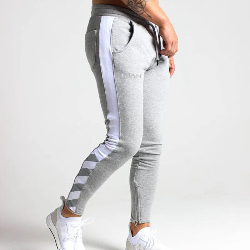Men's Spring Casual Striped Sweatpants
