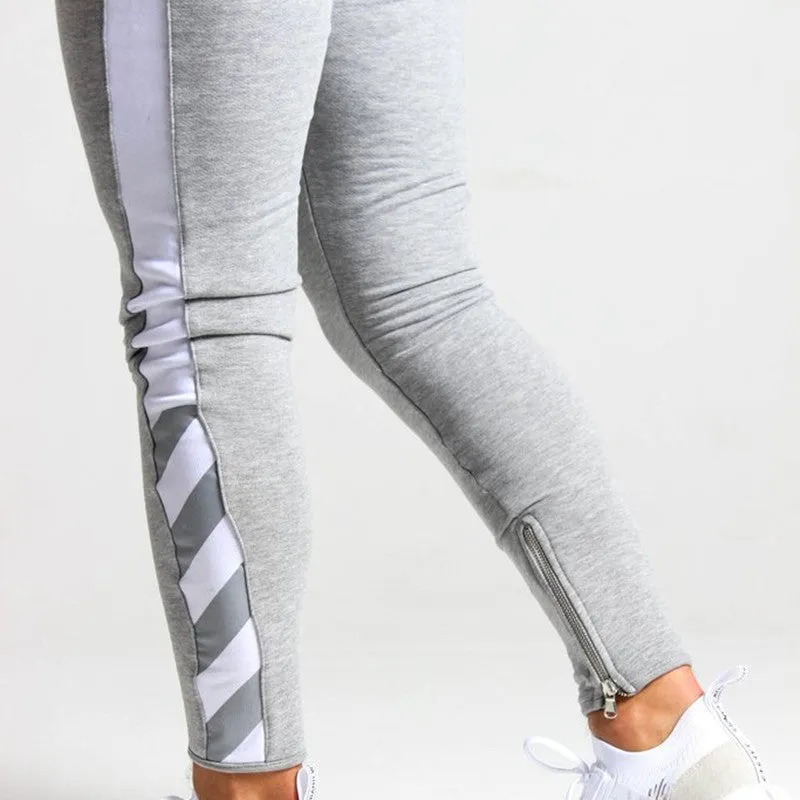 Men's Spring Casual Striped Sweatpants
