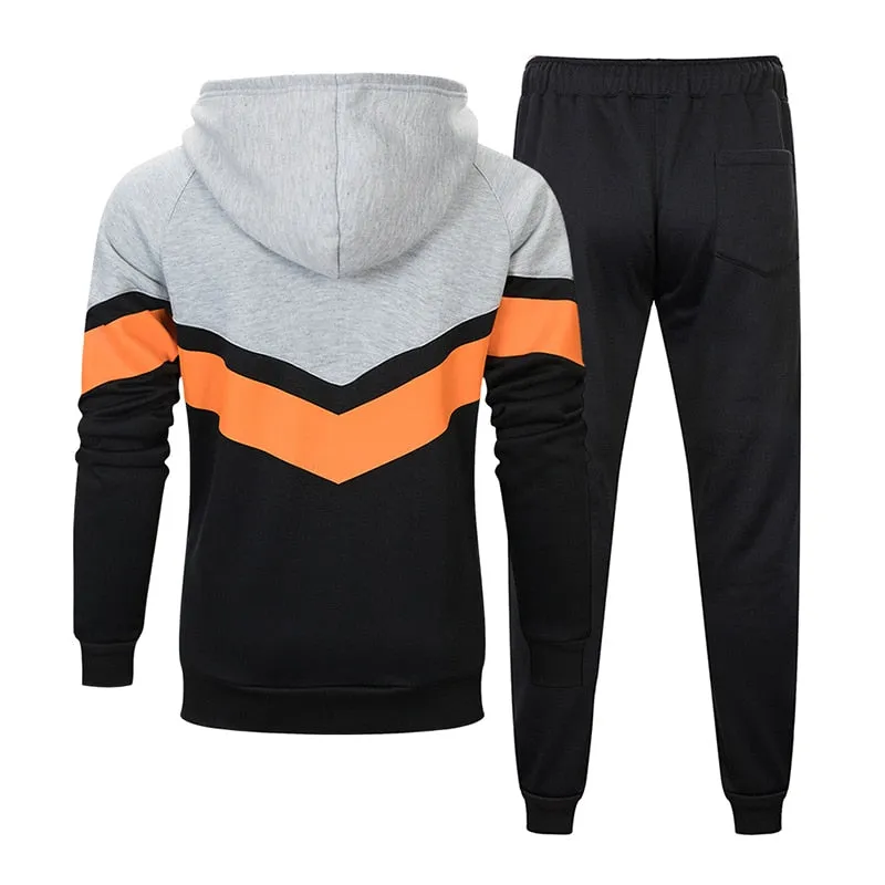 Men's Spring/Autumn Casual Hooded Tracksuit | Sport Pants