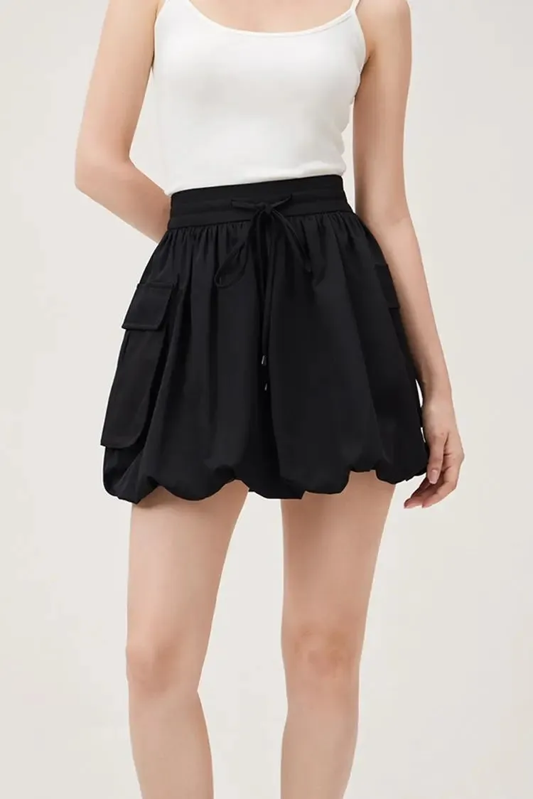 Mini Bubble Skirt with Pocket