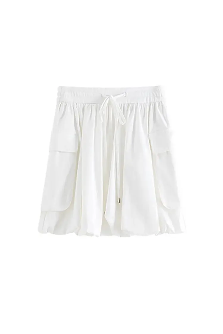 Mini Bubble Skirt with Pocket