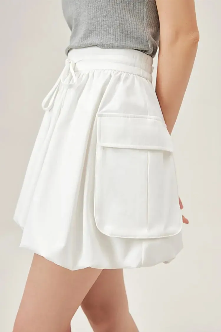Mini Bubble Skirt with Pocket