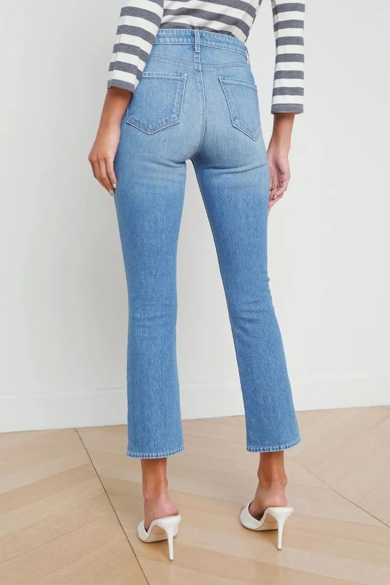 Mira Cropped Micro Boot Jean