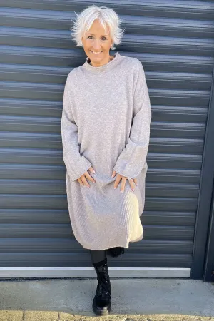 Natalia Knitted Dress Mocha