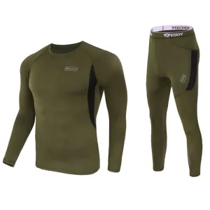 Poly-Spandex Long John Thermal Set
