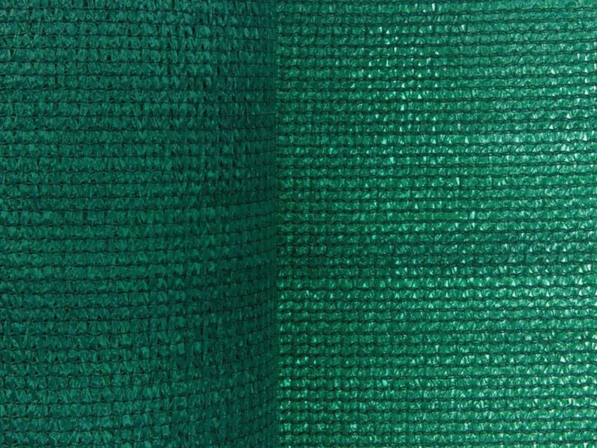 Schattiernetz 60%, Sonnenschutz Netz Sichtschutz, Dunkelgrün, 5-100m lang