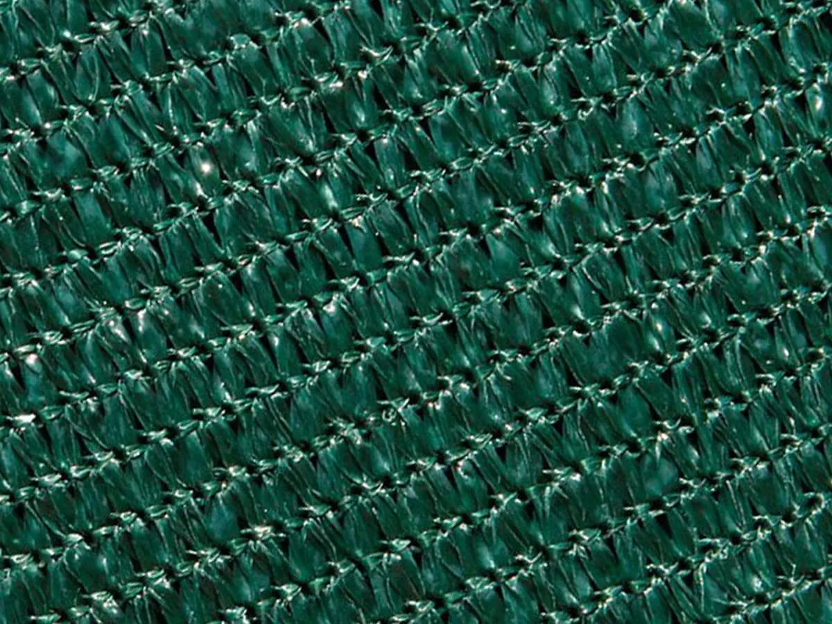 Schattiernetz 60%, Sonnenschutz Netz Sichtschutz, Dunkelgrün, 5-100m lang