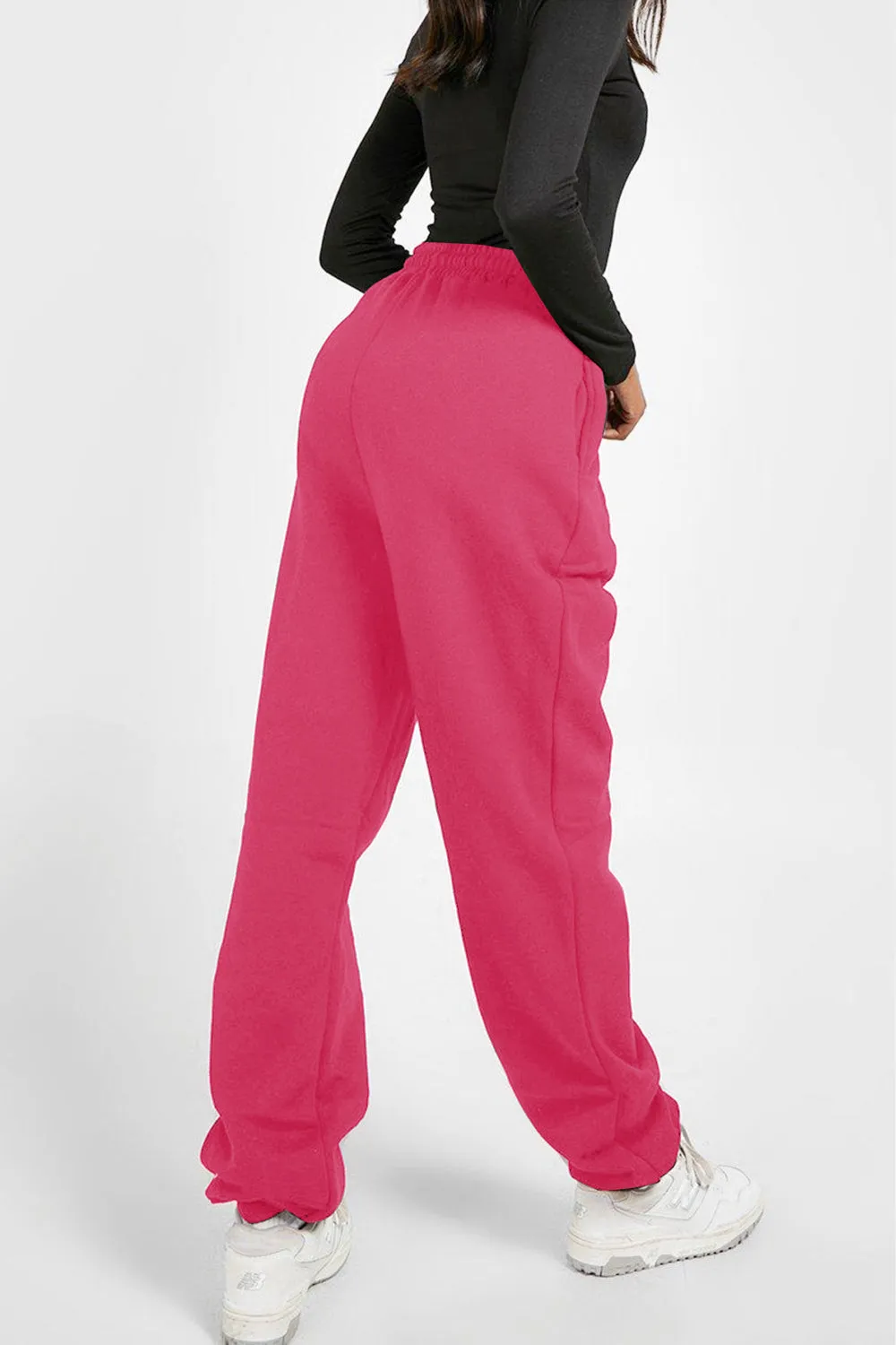 Simply Love Full Size Drawstring Graphic Long Sweatpants