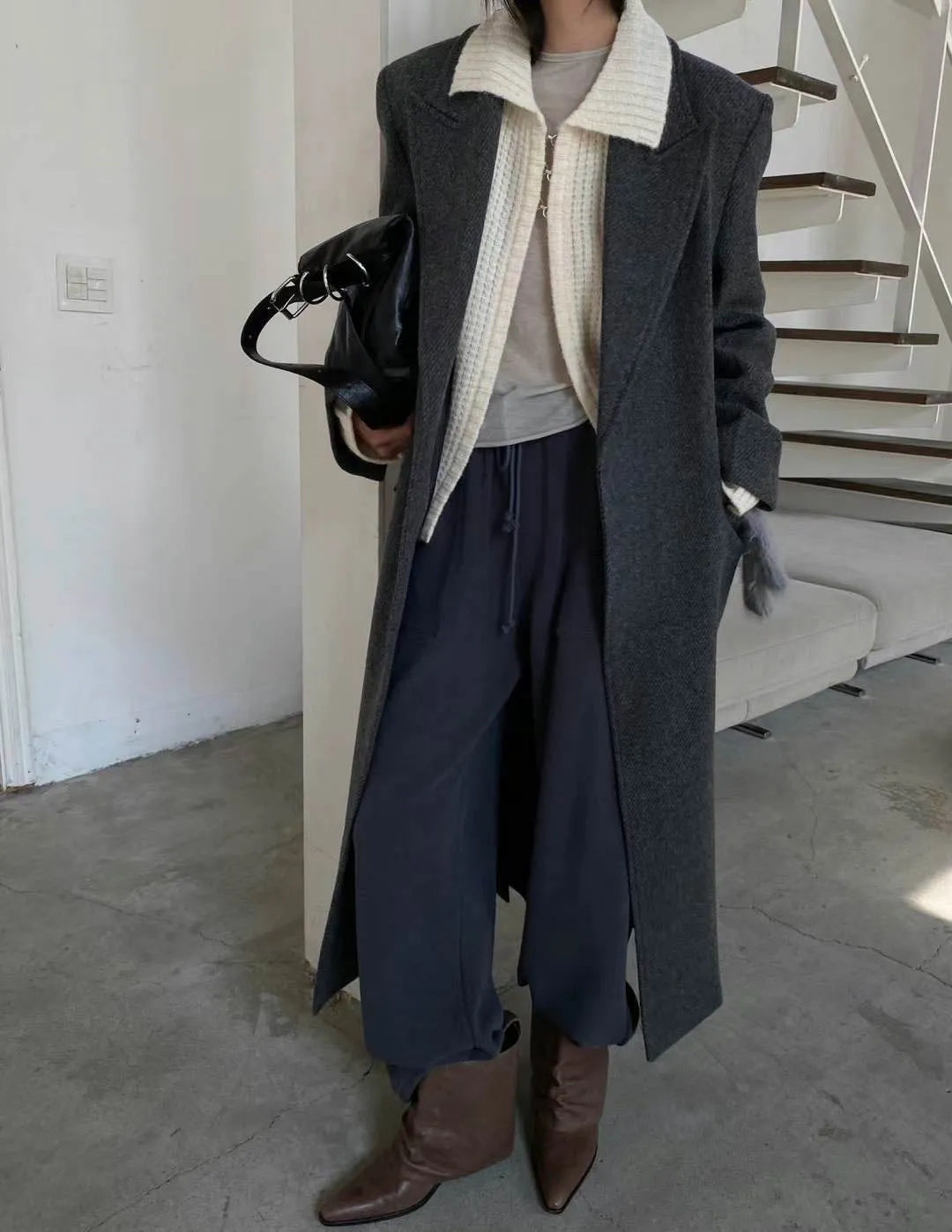TENA WOOL ALPACA OVERCOAT