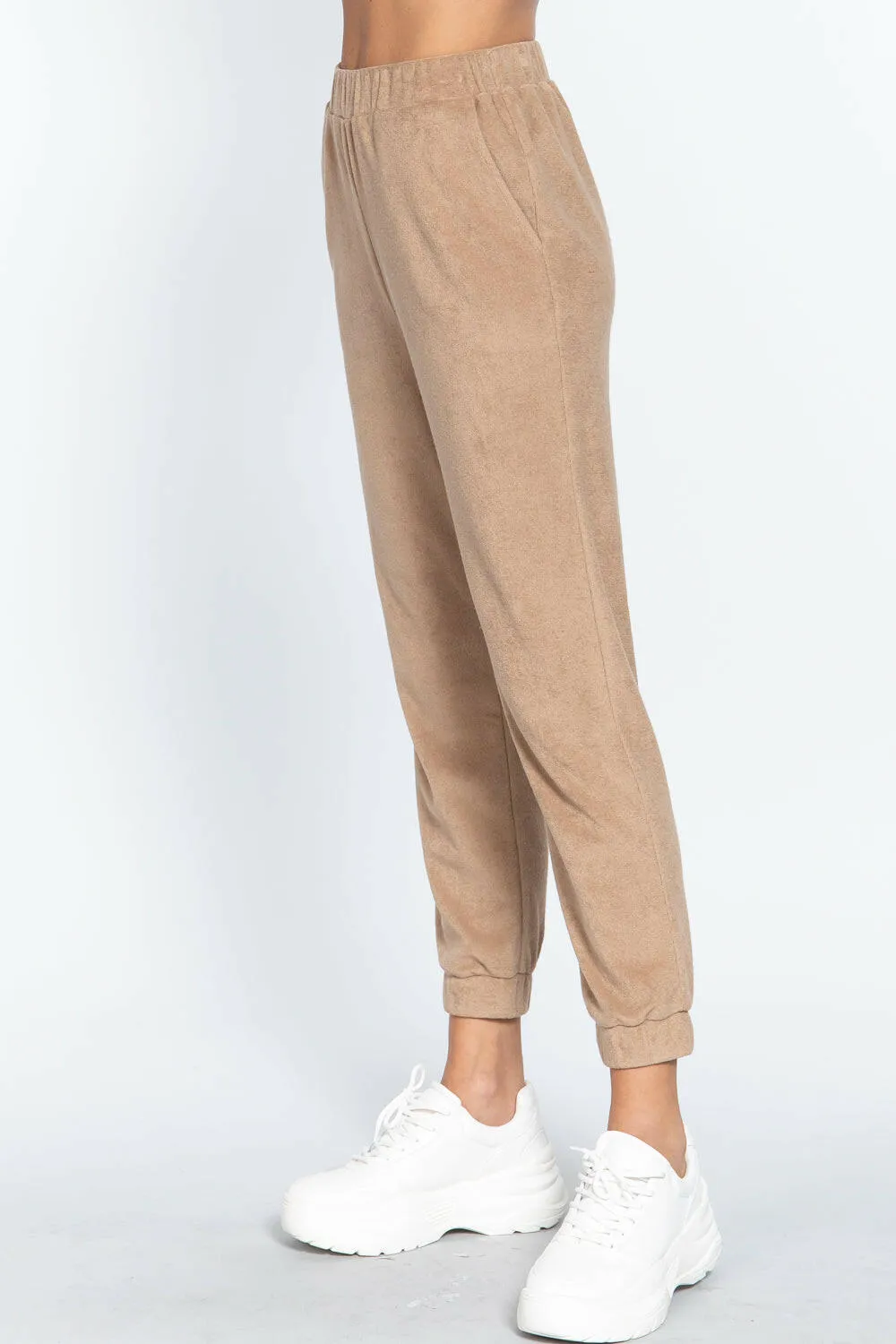 Terry Towelling Long Jogger Pants