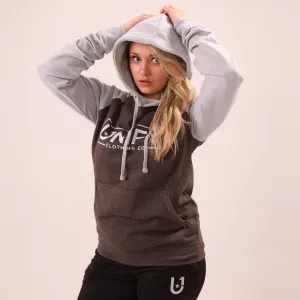 UNIFY Baseball Hoodie - Classic UNIFY Essential Womens Hoodie - UNIFY Double Grey Hoodie
