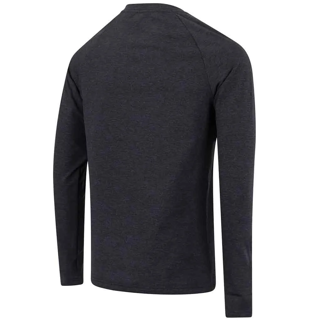 Ussen Baltic Crew Neck Black Thermal Shirt