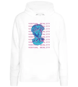 Virtual Reality Sculpture Design - Premium women's hoodie